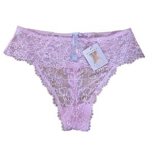 NEW with tags, Savage X Fenty high waist lace thong underwear